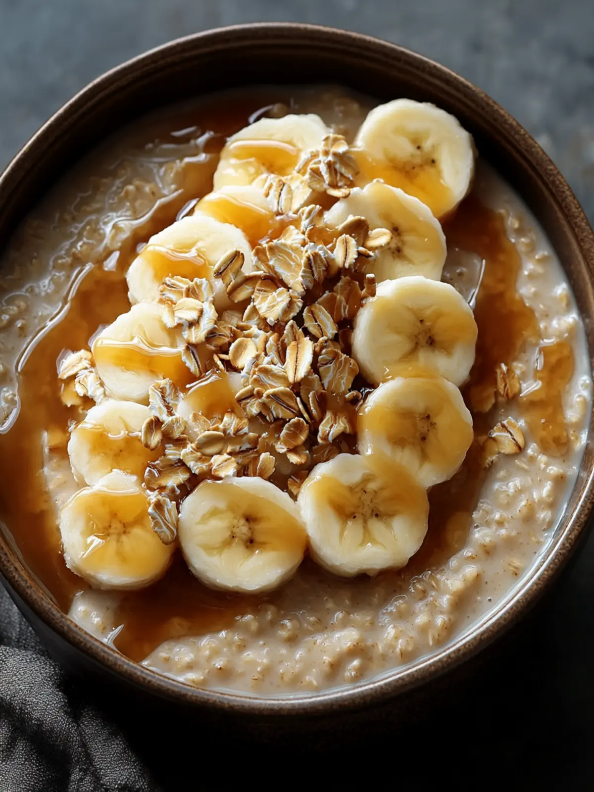 Caramel Banana Oatmeal: Your New Favorite Cozy Breakfast 3 Caramel Banana Oatmeal