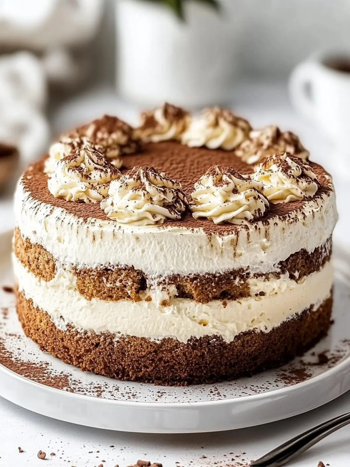 Irresistible Tiramisu Cake with Creamy Mascarpone Delight 4 Tiramisu Cake