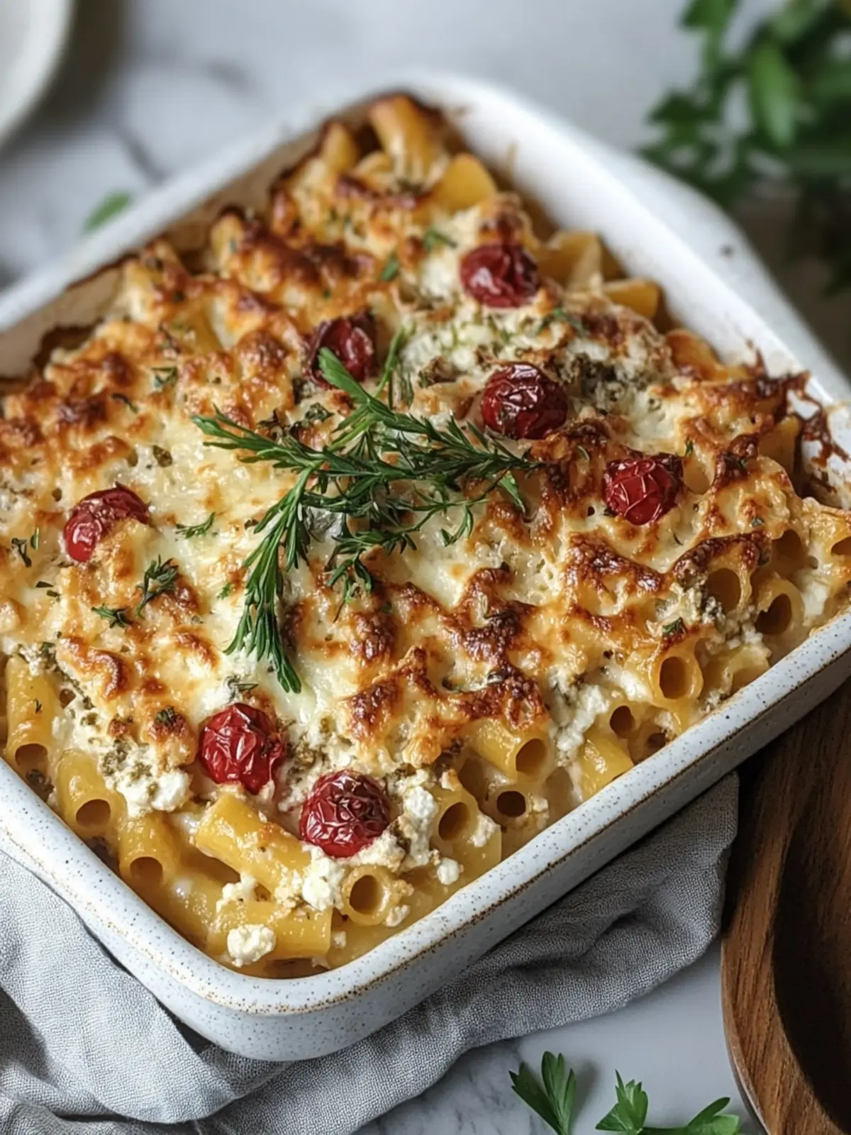 Ultimate Greek Pasta Bake: Comfort Food for Cozy Nights 2 Greek Pasta Bake