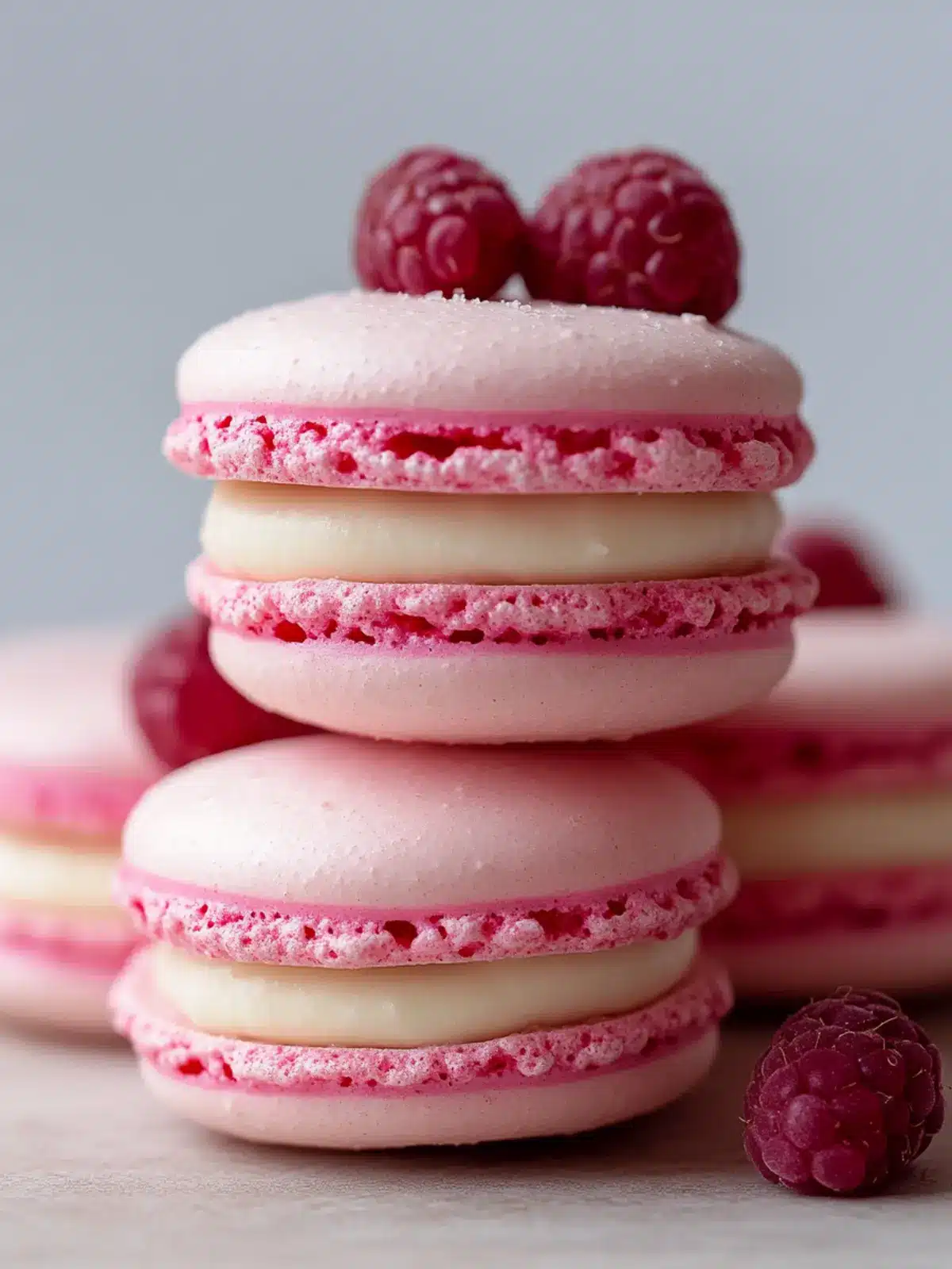 Raspberry Macaron Stack Recipe: Elevate Your Dessert Game 2 Raspberry Macaron Stack Recipe