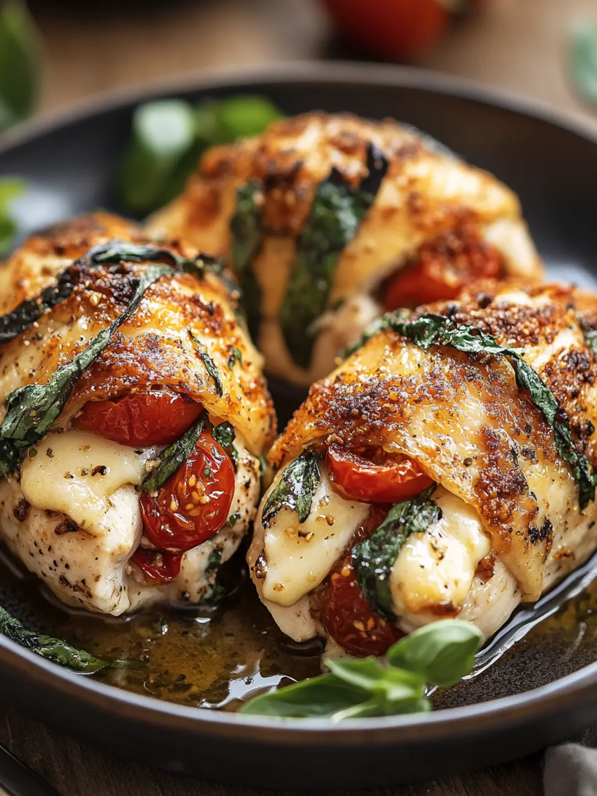 Baked Brie & Tomato Stuffed Chicken: A Gourmet Delight at Home 3 Baked Brie & Tomato Stuffed Chicken
