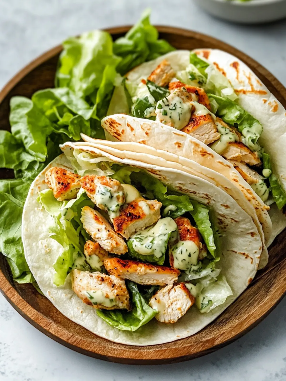 Smash Chicken Caesar Tacos: Your New Quick Dinner Obsession 2 Smash Chicken Caesar Tacos