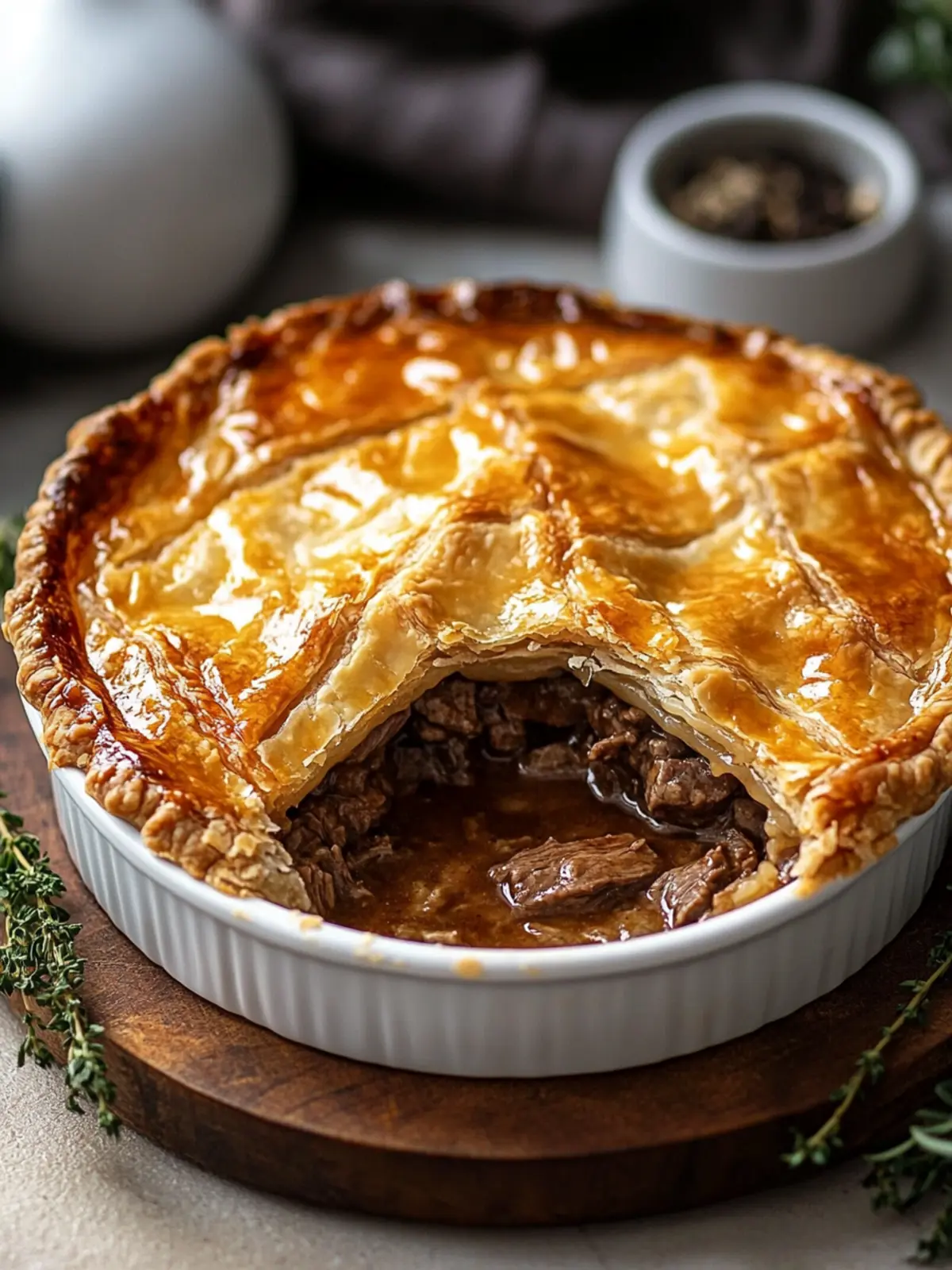 Savory Irish Steak Pie with Stout: A Cozy Comfort Dish 3 Irish Steak Pie