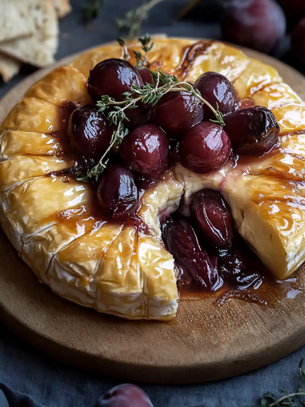 Irresistible Plum Baked Brie: An Easy Flaky Delight 4 Plum Baked Brie