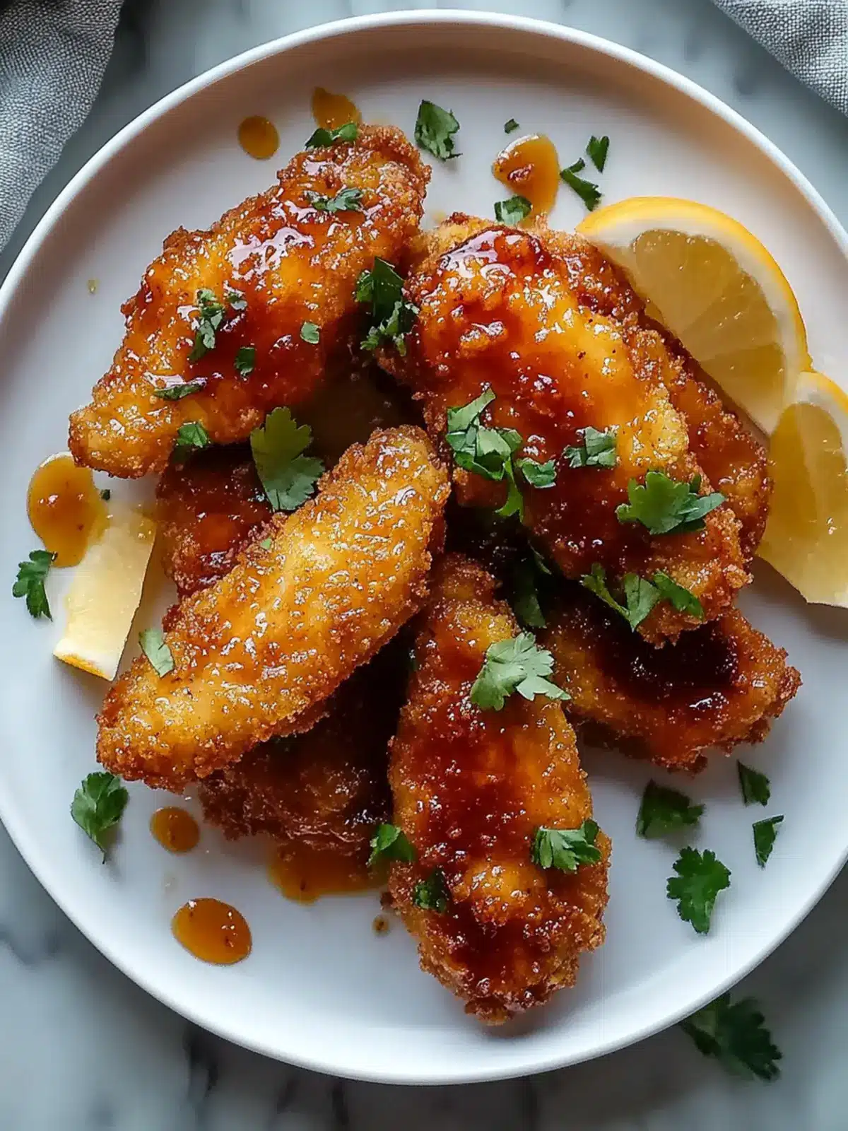 Crispy Baked Hot Honey Chicken: Irresistibly Sweet & Spicy! 2 Crispy Baked Hot Honey Chicken