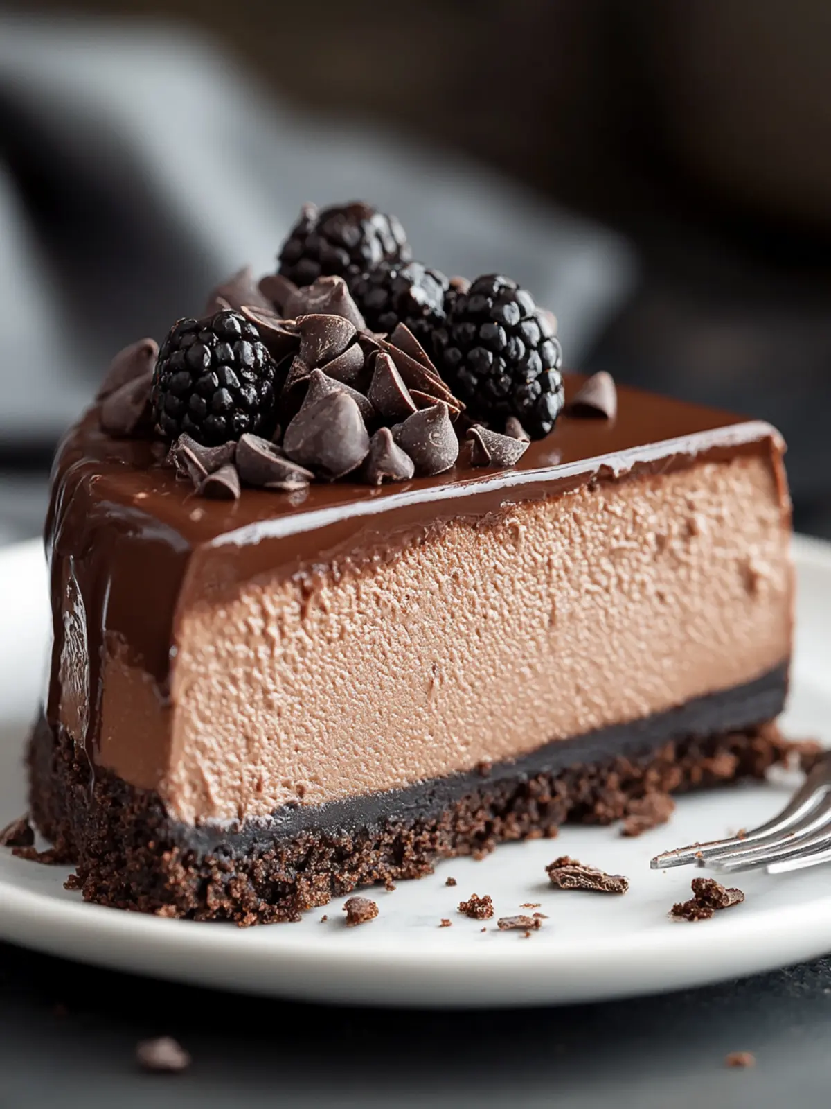Irresistible Triple Chocolate Cheesecake for Every Chocoholic 4 Triple Chocolate Cheesecake