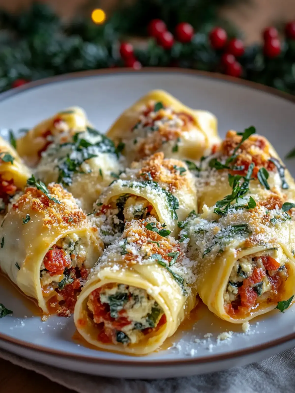 Creamy Festive Christmas Stuffed Pasta to Wow Your Guests 3 Festive Christmas Stuffed Pasta