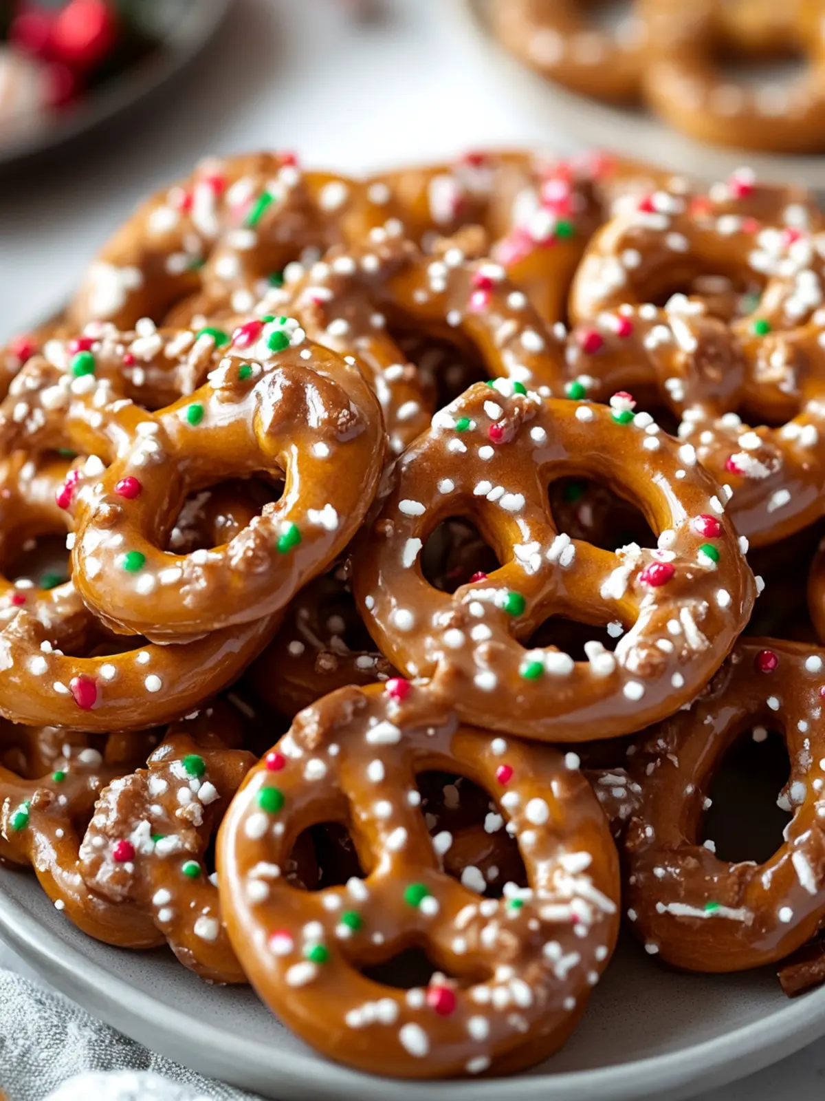 Christmas Butter Toffee Pretzels: Sweet, Salty Holiday Bliss 2 Christmas Butter Toffee Pretzels