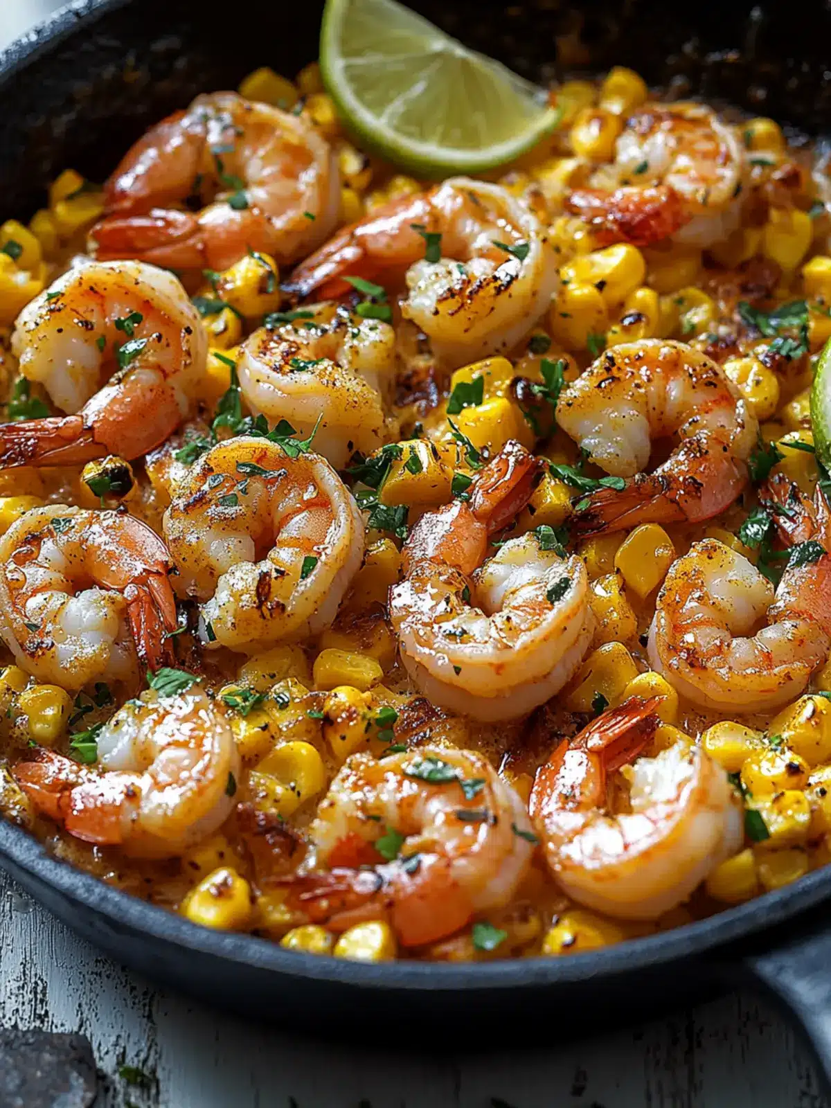 Garlic Butter Shrimp & Corn Skillet for Easy Weeknight Joy 4 Garlic Butter Shrimp & Corn Skillet