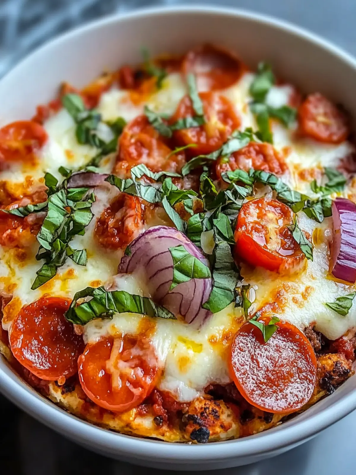 Low Carb Crustless Pizza Bowl That Will Wow Your Taste Buds 4 Low Carb Crustless Pizza Bowl
