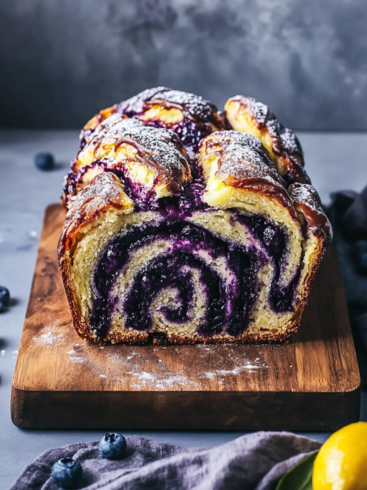 Lemon Blueberry Babka That Will Brighten Your Brunch Table 4 Lemon Blueberry Babka