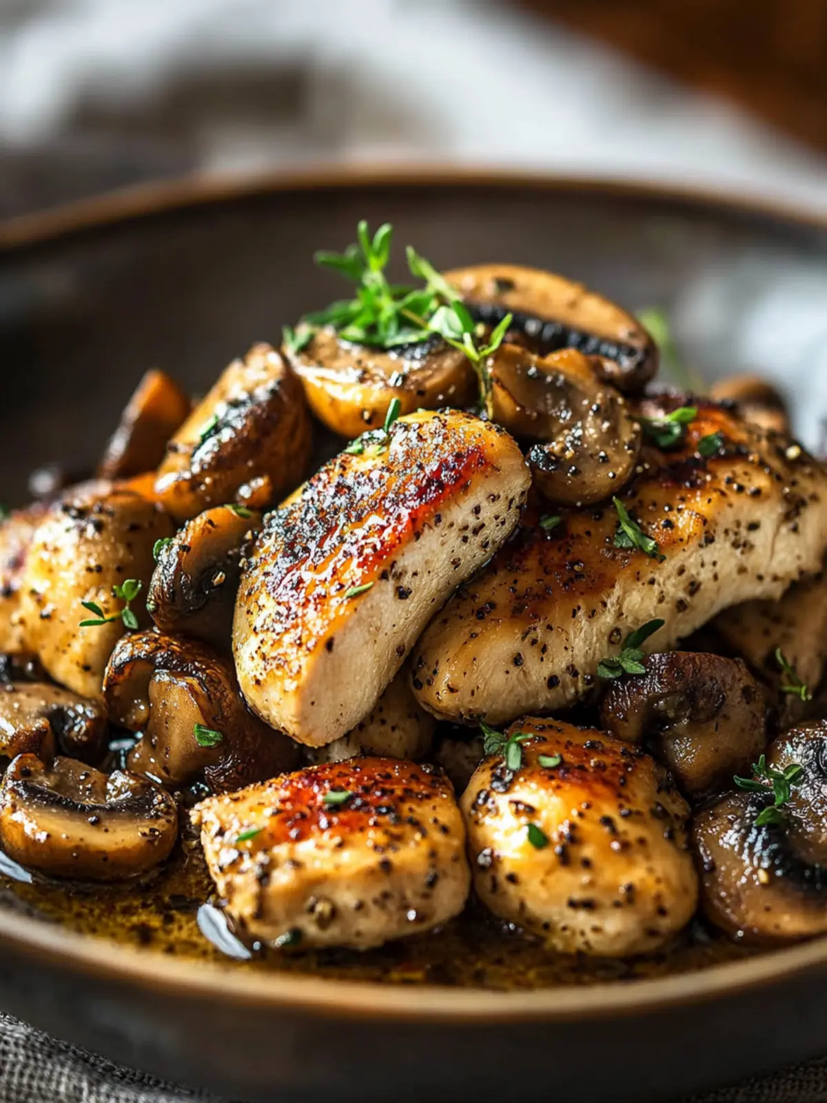 Savory Black Pepper Chicken Mushrooms for Quick Weeknight Meals 3 Black Pepper Chicken Mushrooms