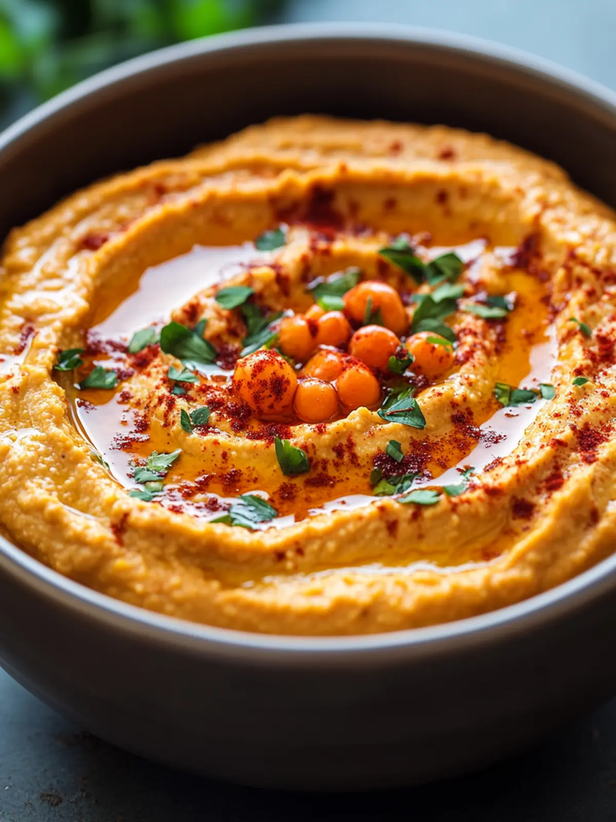 Creamy Roasted Red Pepper Hummus You'll Love to Share 3 Roasted Red Pepper Hummus