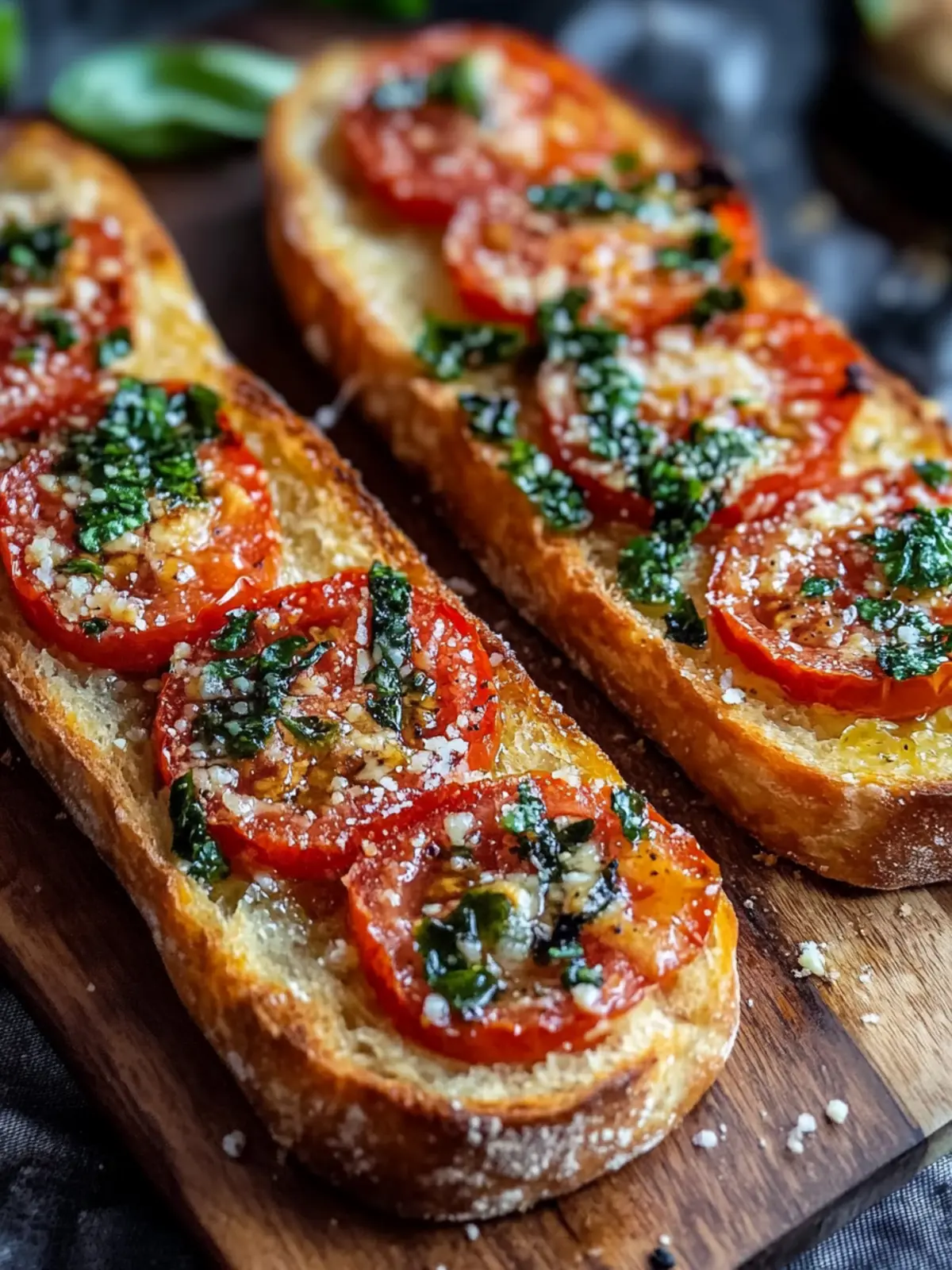 Tomato Basil Garlic Bread That's Better Than Takeout 3 Tomato Basil Garlic Bread