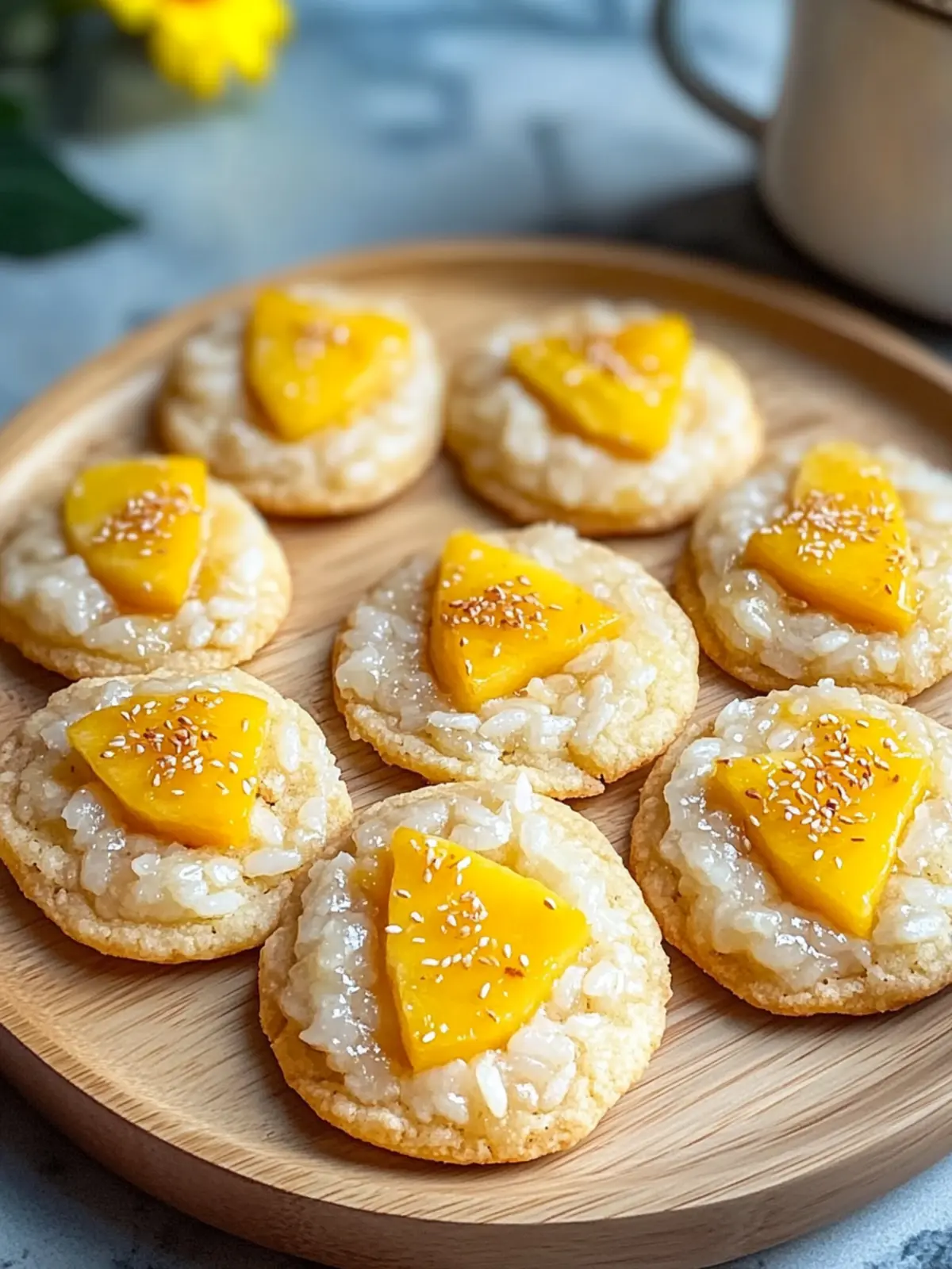 Sweet Mango Sticky Rice Cookies You Can t Resist 2 Mango Sticky Rice Cookies