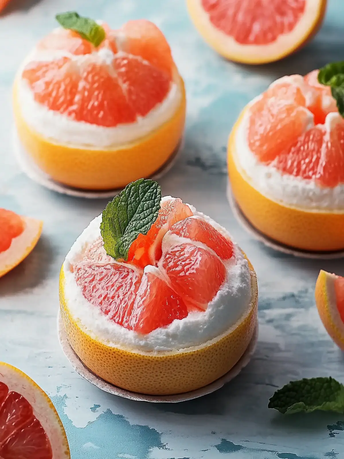 Delightful Grapefruit Alaska: A Light Dessert to Impress! 3 Grapefruit Alaska