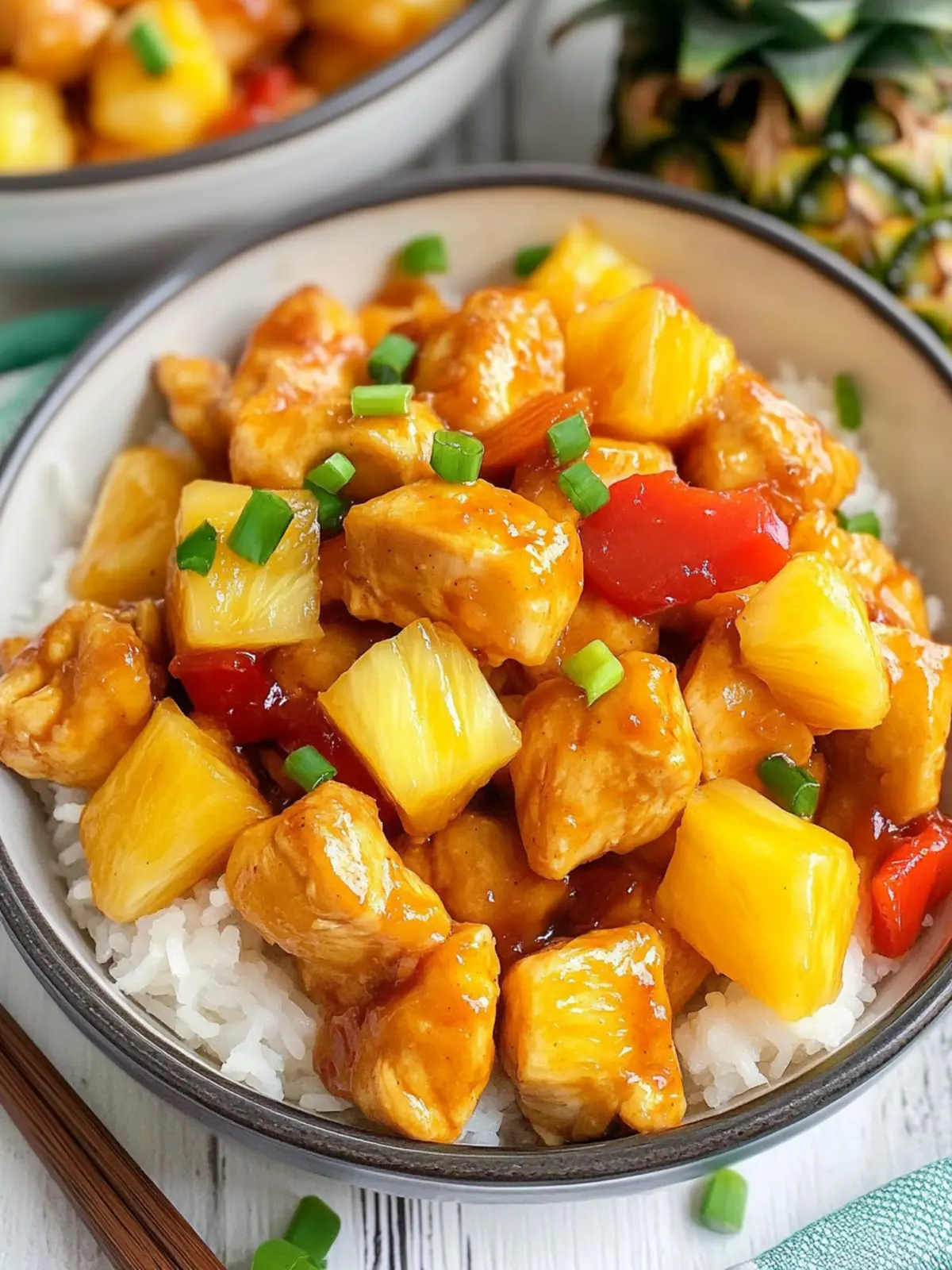 Savory Pineapple Chicken Stir-Fry in Just 30 Minutes 3 Pineapple Chicken