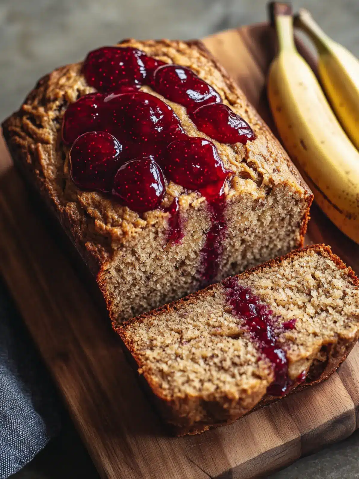 Peanut Butter & Jelly Banana Bread for a Nostalgic Treat 3 Peanut Butter & Jelly Banana Bread