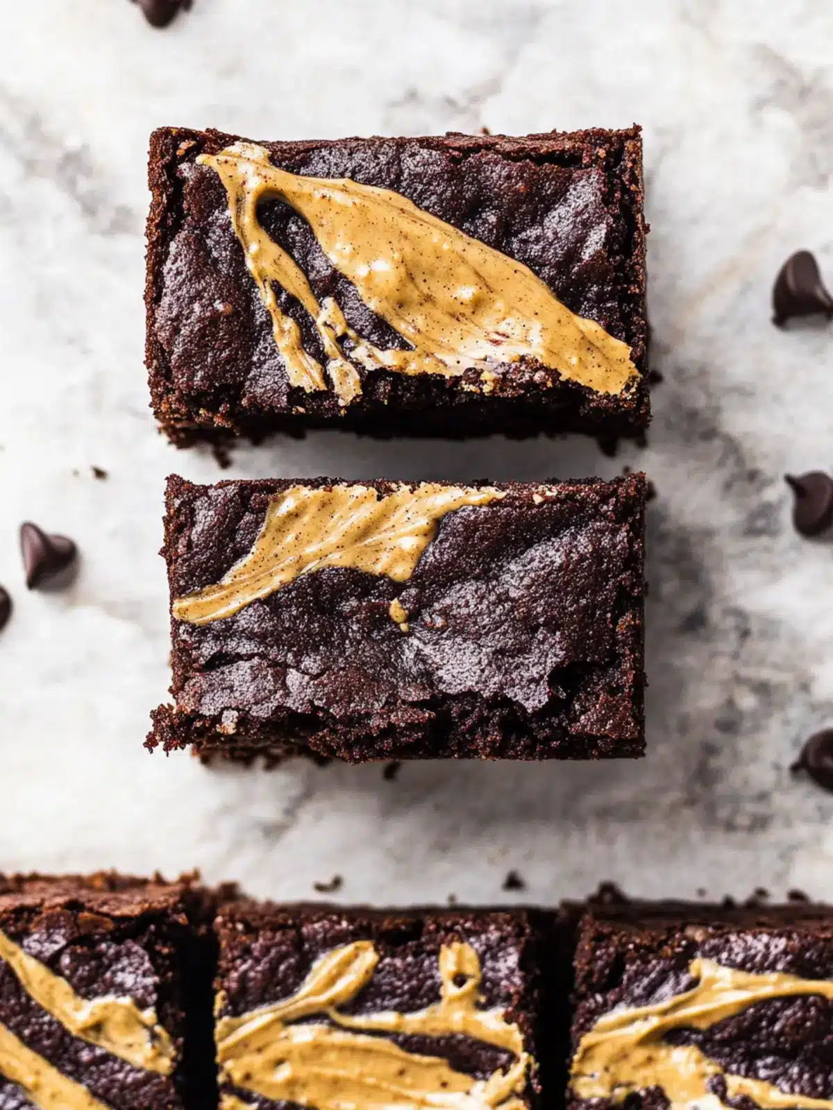 Indulgent Vegan Tahini Brownies for Ultimate Fudgy Bliss 3 Vegan tahini brownies