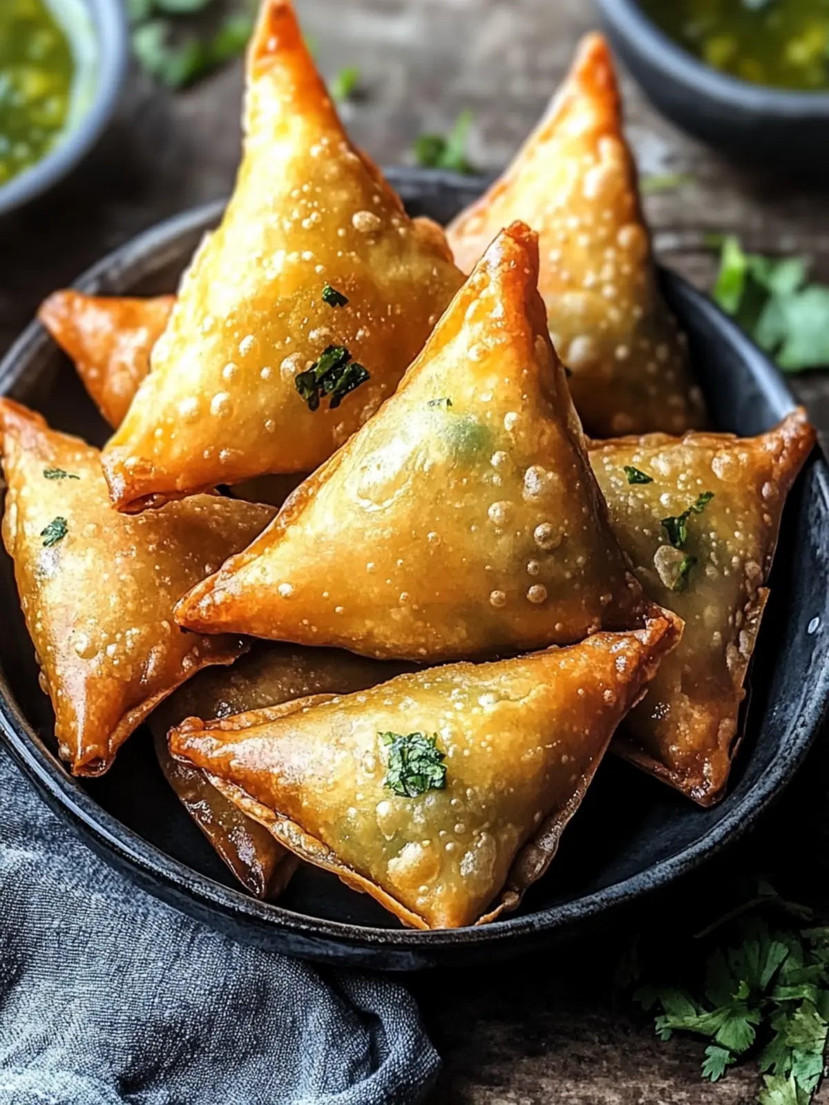 Delicious Potato Samosas: Your Ultimate Snack Upgrade 4 Delicious Potato Samosas