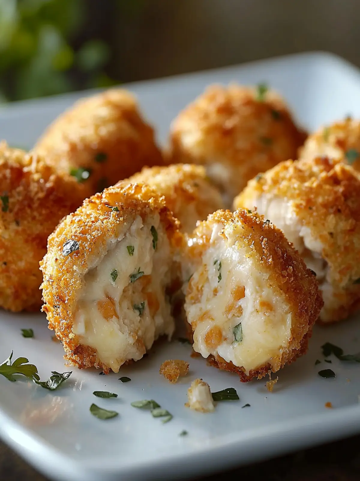 Cheesy Stuffed Chicken Bites (Baked) for Ultimate Snack Bliss 2 Cheesy Stuffed Chicken Bites (Baked)