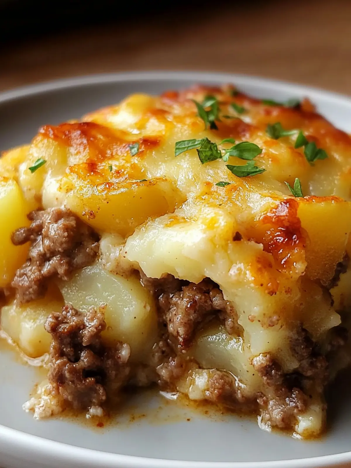 Crockpot Beef Hamburger Potato Casserole for Cozy Nights 4 Crockpot Beef Hamburger Potato Casserole