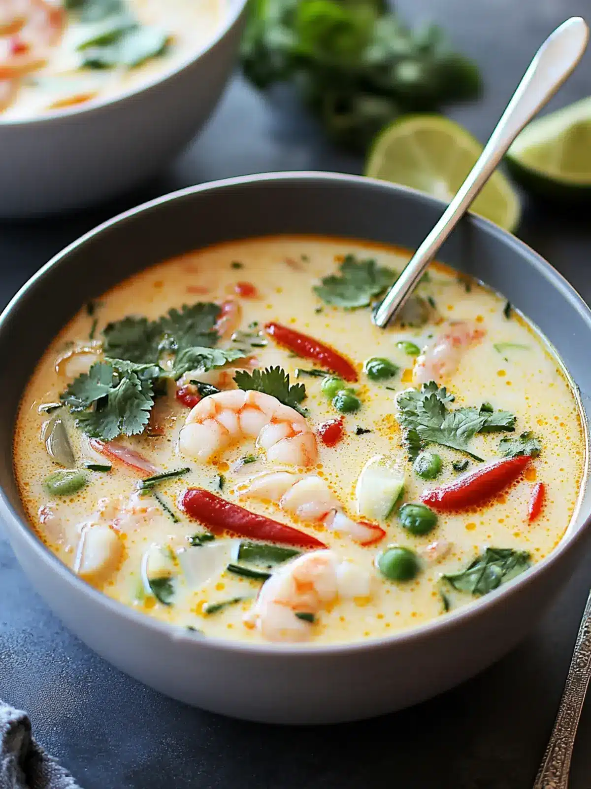 Creamy Tom Kha Soup: A Soul-Warming Thai Comfort Bowl 4 Tom Kha Soup