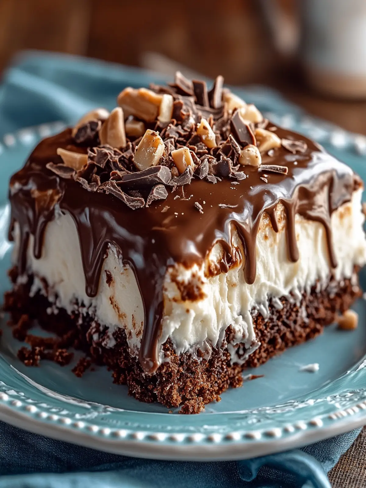 Decadent German Chocolate Poke Cake You Can't Resist 3 German Chocolate Poke Cake