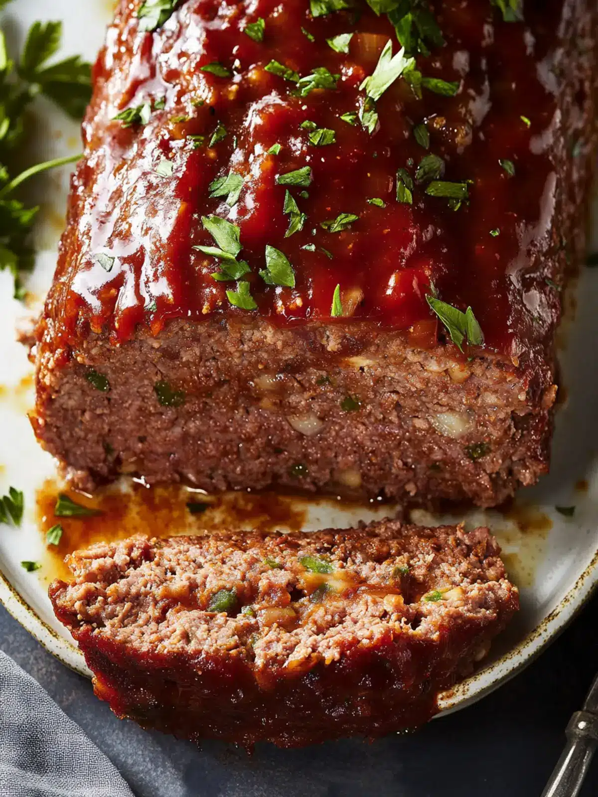 Delicious Cracker Barrel Meatloaf with Sweet-Tangy Glaze 2 Cracker Barrel Meatloaf