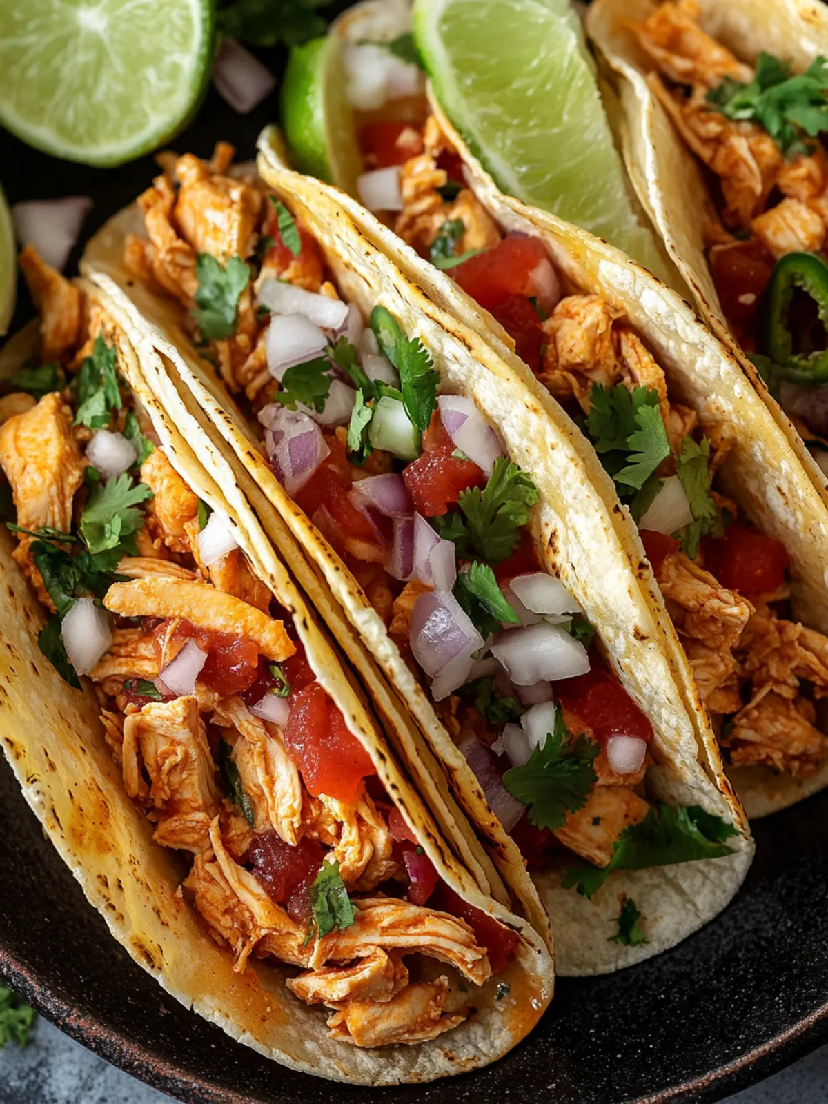 Slow Cooker Chicken Tacos: Simple, Customizable Flavor Fix 3 Slow Cooker Chicken Tacos