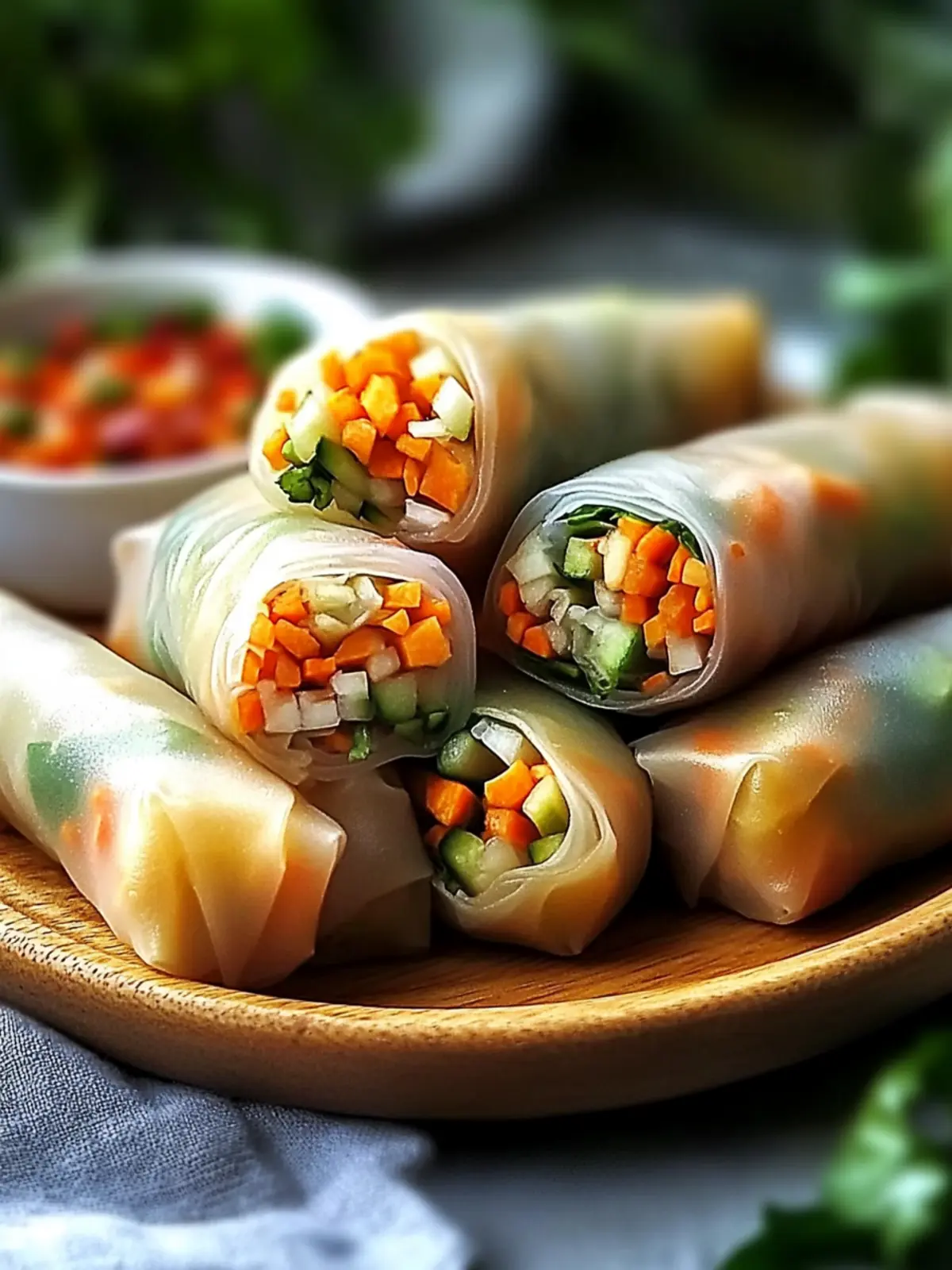 Crispy Veggie Spring Rolls: Your New Favorite Healthy Snack 4 Crispy Veggie Spring Rolls