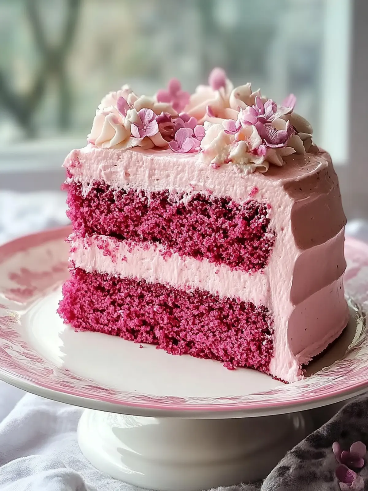 Indulge in Mother s Day Pink Velvet Cake: Love on a Plate 3 Mother s Day Pink Velvet Cake