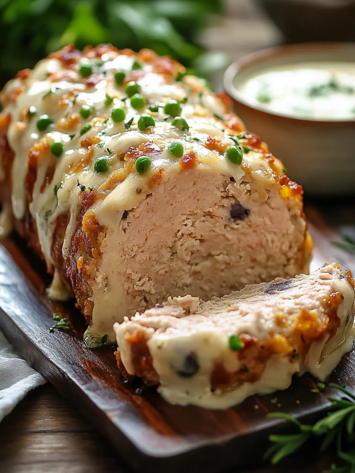 Delicious Chicken Cordon Bleu Meatloaf That Wows Every Bite 3 Chicken Cordon Bleu Meatloaf