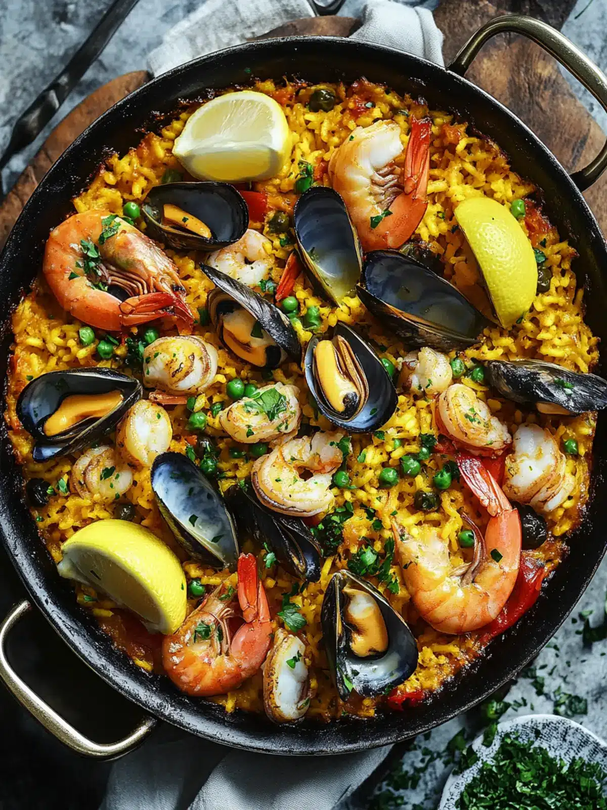 Savory Seafood Paella: A One-Pan Feast for Everyone 4 Seafood Paella