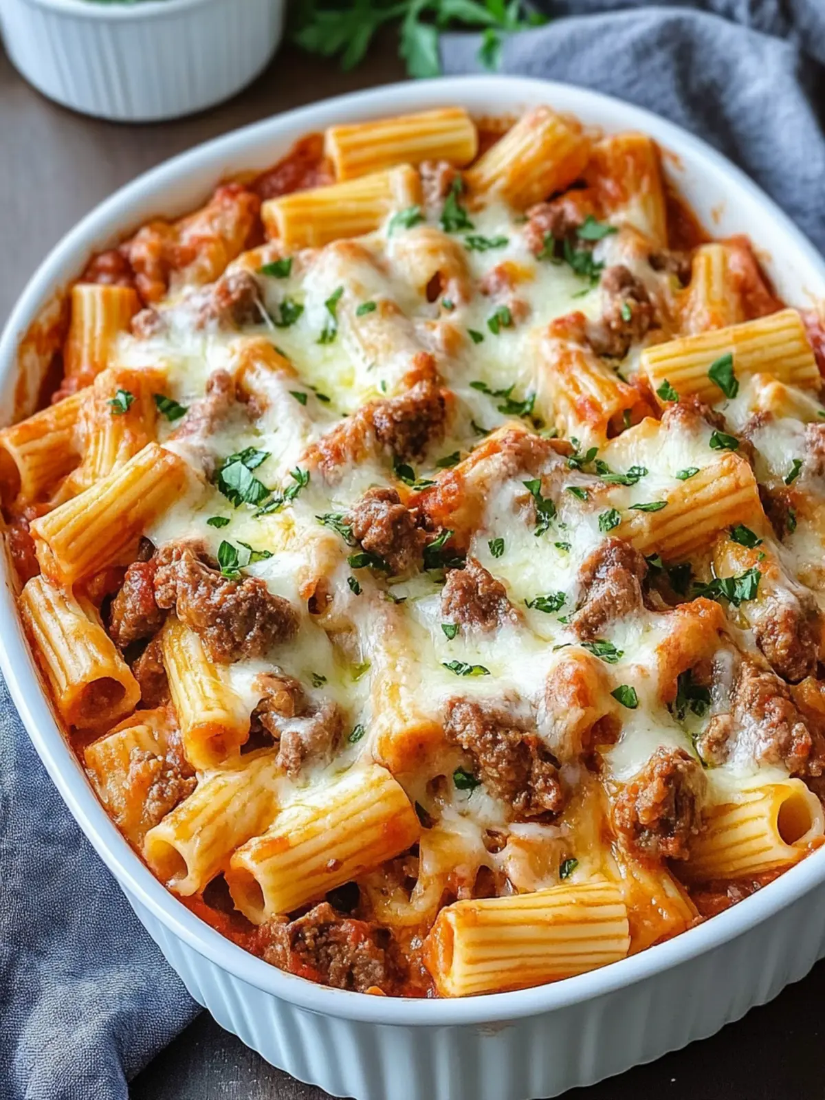 Cheesy Beef Rigatoni Bake Your Family Will Love Forever 3 Cheesy Beef Rigatoni Bake