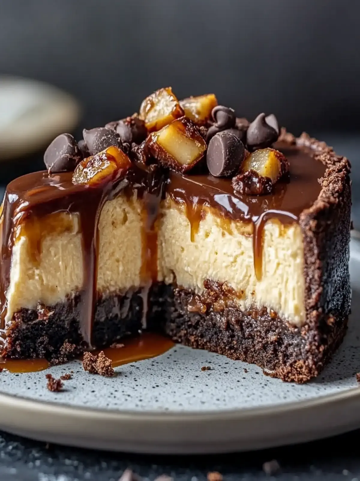 Irresistible Caramel Brownie Cheesecake for Sweet Cravings 4 Caramel Brownie Cheesecake
