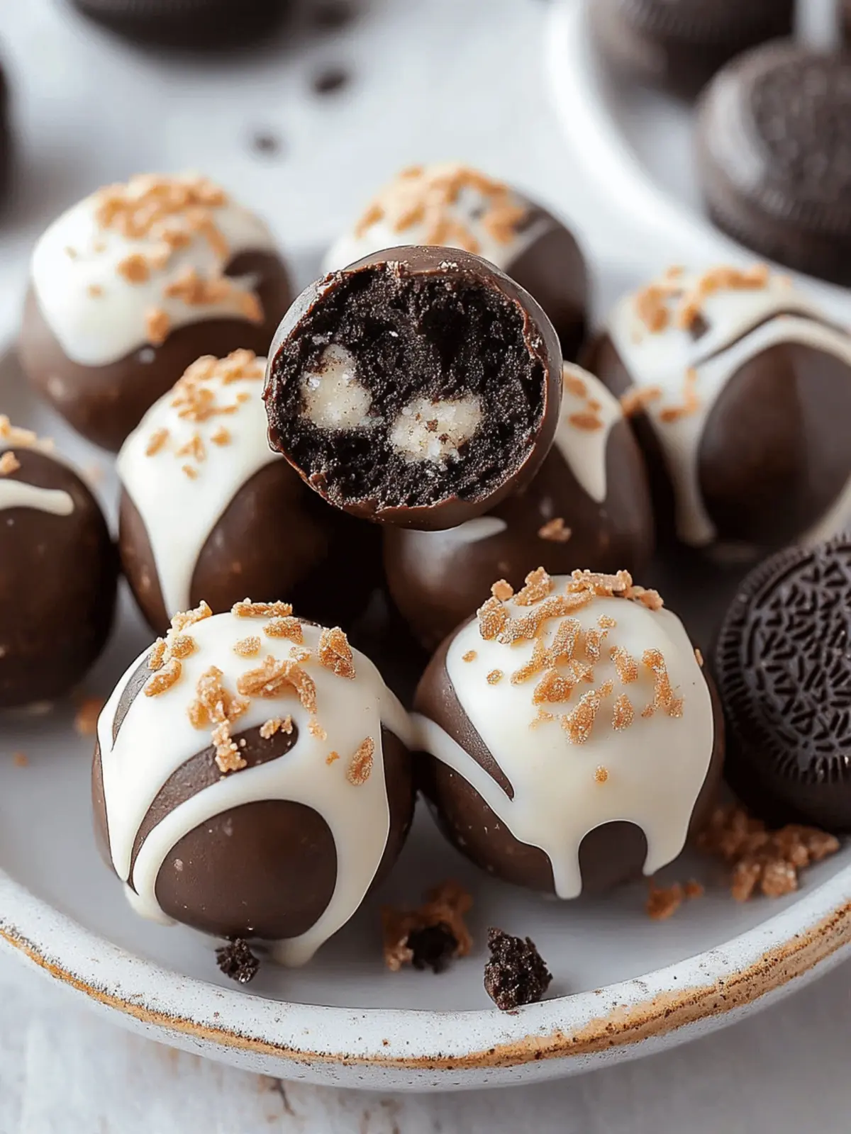 No-Bake Reese s Oreo Balls That'll Make You Smile Instantly 3 No-Bake Reese s Oreo Balls