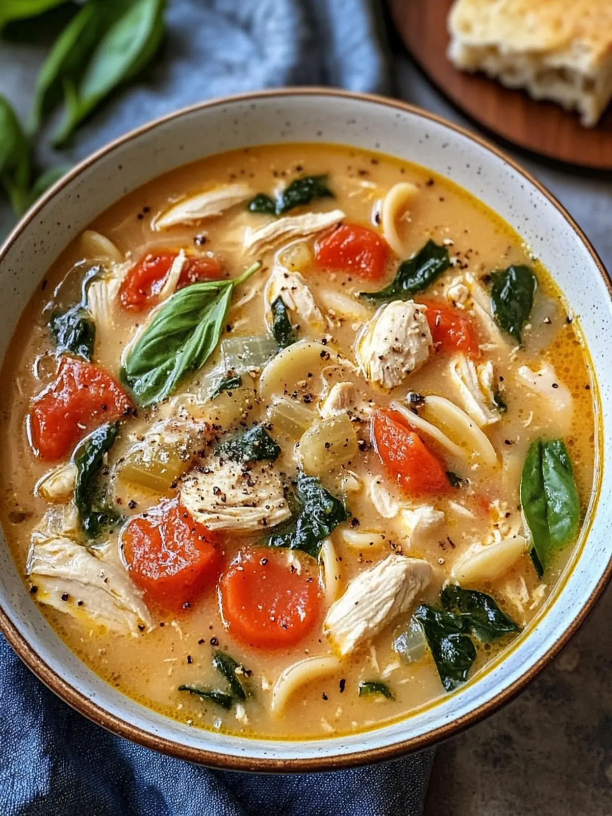 Tuscan Chicken Soup: Your New Favorite Comfort Food Bowl 3 Tuscan Chicken Soup: