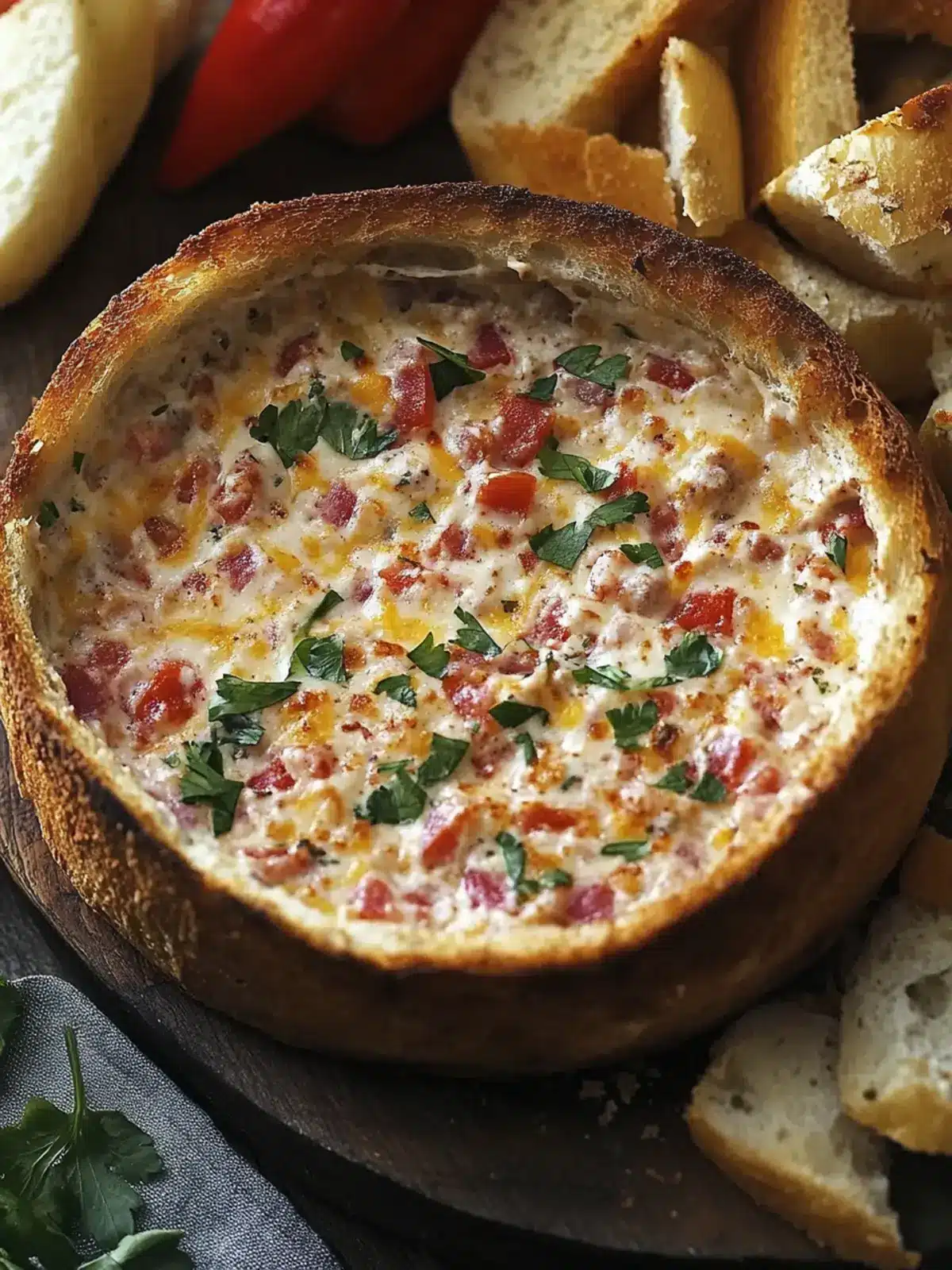Savory Orleans Hot Muffuletta Dip: Warm, Cheesy Bliss Await! 4 Savory Orleans Hot Muffuletta Dip