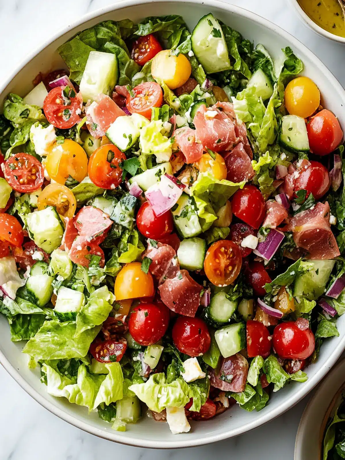 La Scala Chopped Salad: Fresh, Flavorful & Easy to Make 2 La Scala Chopped Salad