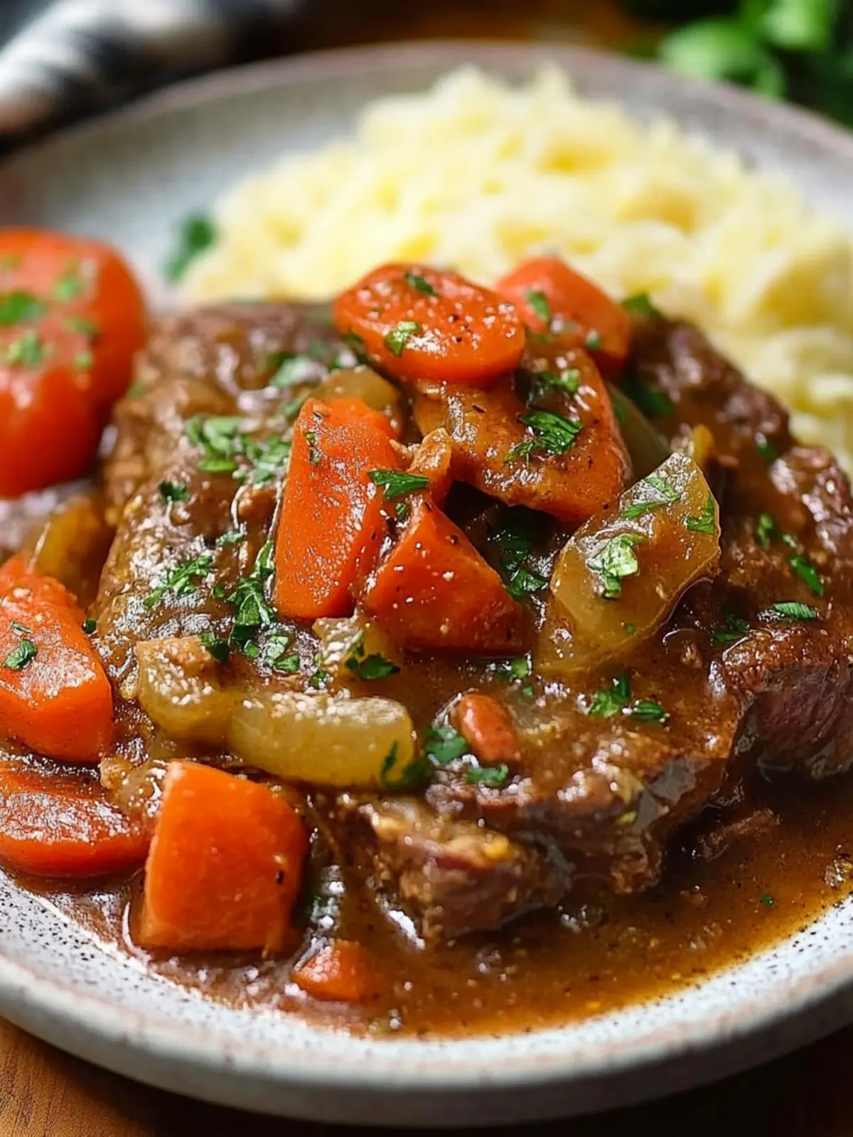 Slow Cooker Swiss Steak: Savory, Tender Comfort in One Pot 2 Slow Cooker Swiss Steak