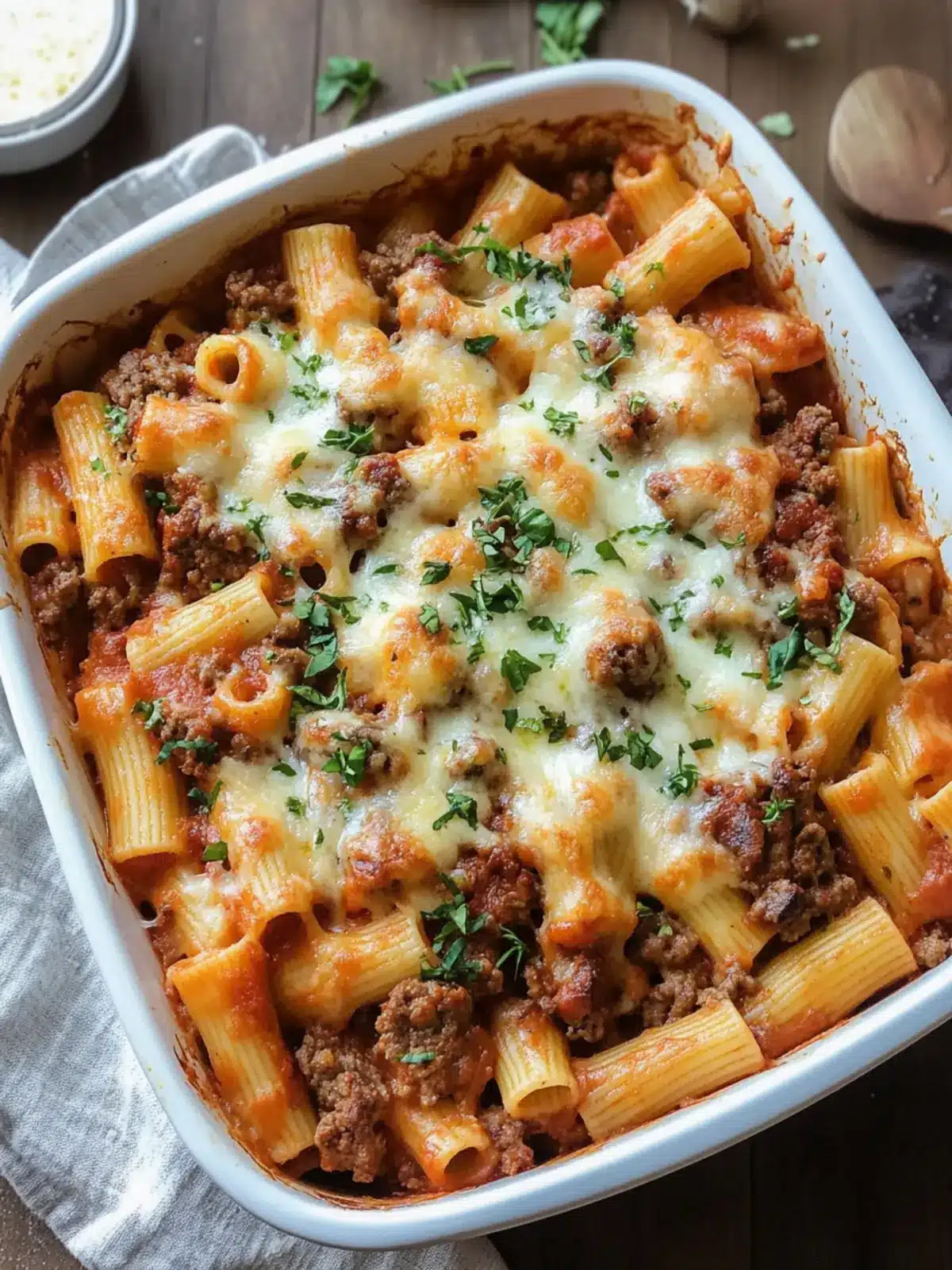 Cheesy Beef Rigatoni Bake Your Family Will Love Forever 2 Cheesy Beef Rigatoni Bake