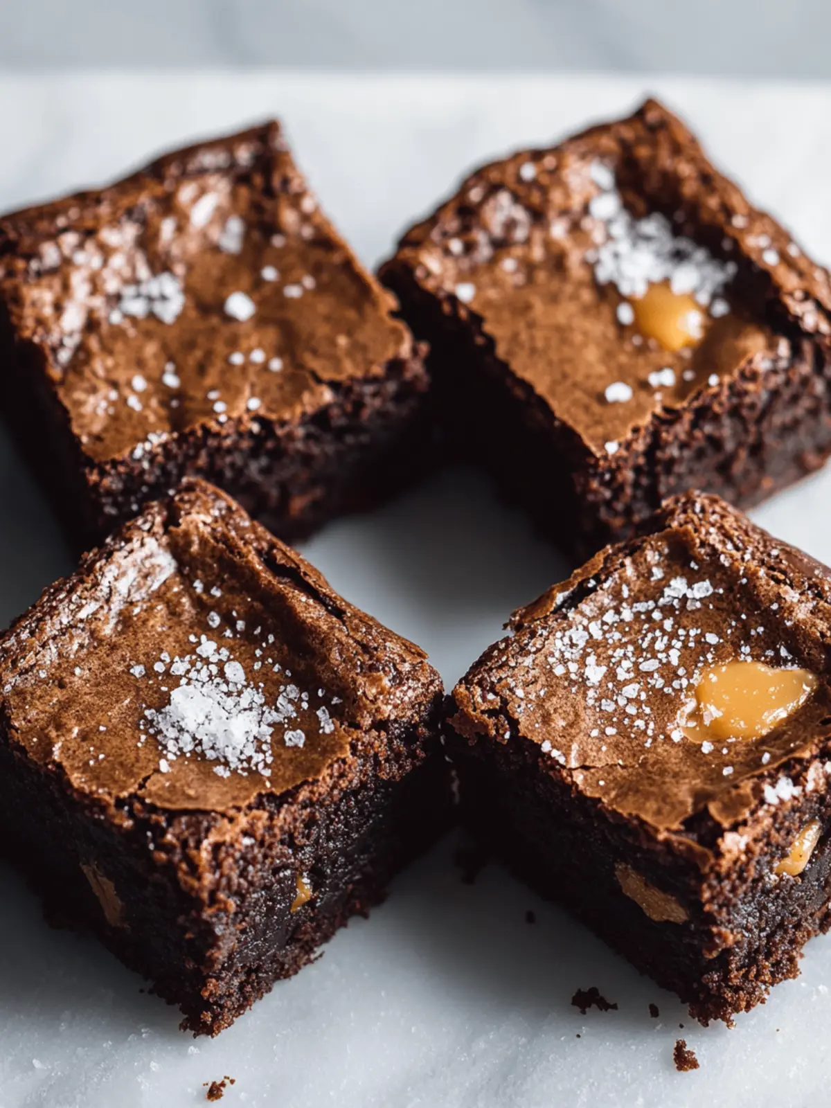 Decadent Chocolate Salted Butterscotch Brownies You'll Love 3 Chocolate Salted Butterscotch Brownies