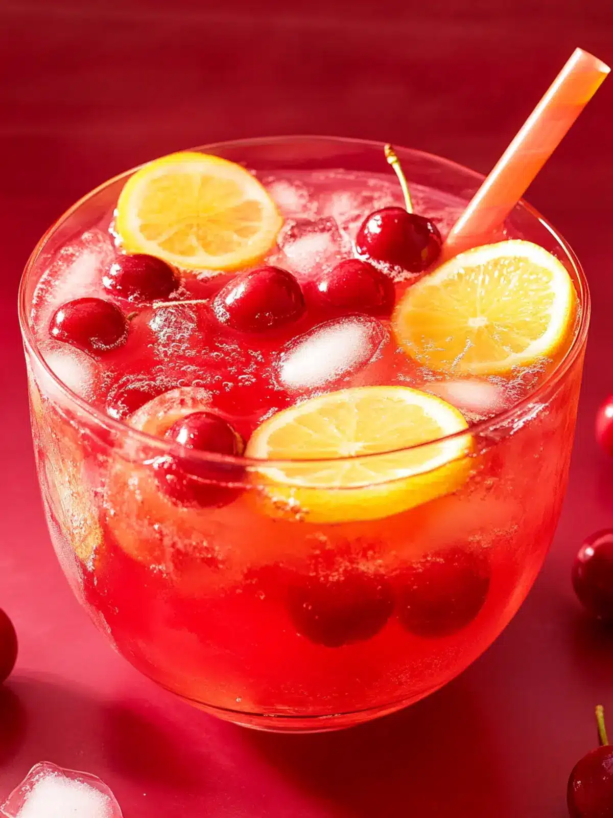 Festive Cherry Punch: Sparkling Goodness for Every Celebration 2 Cherry Punch