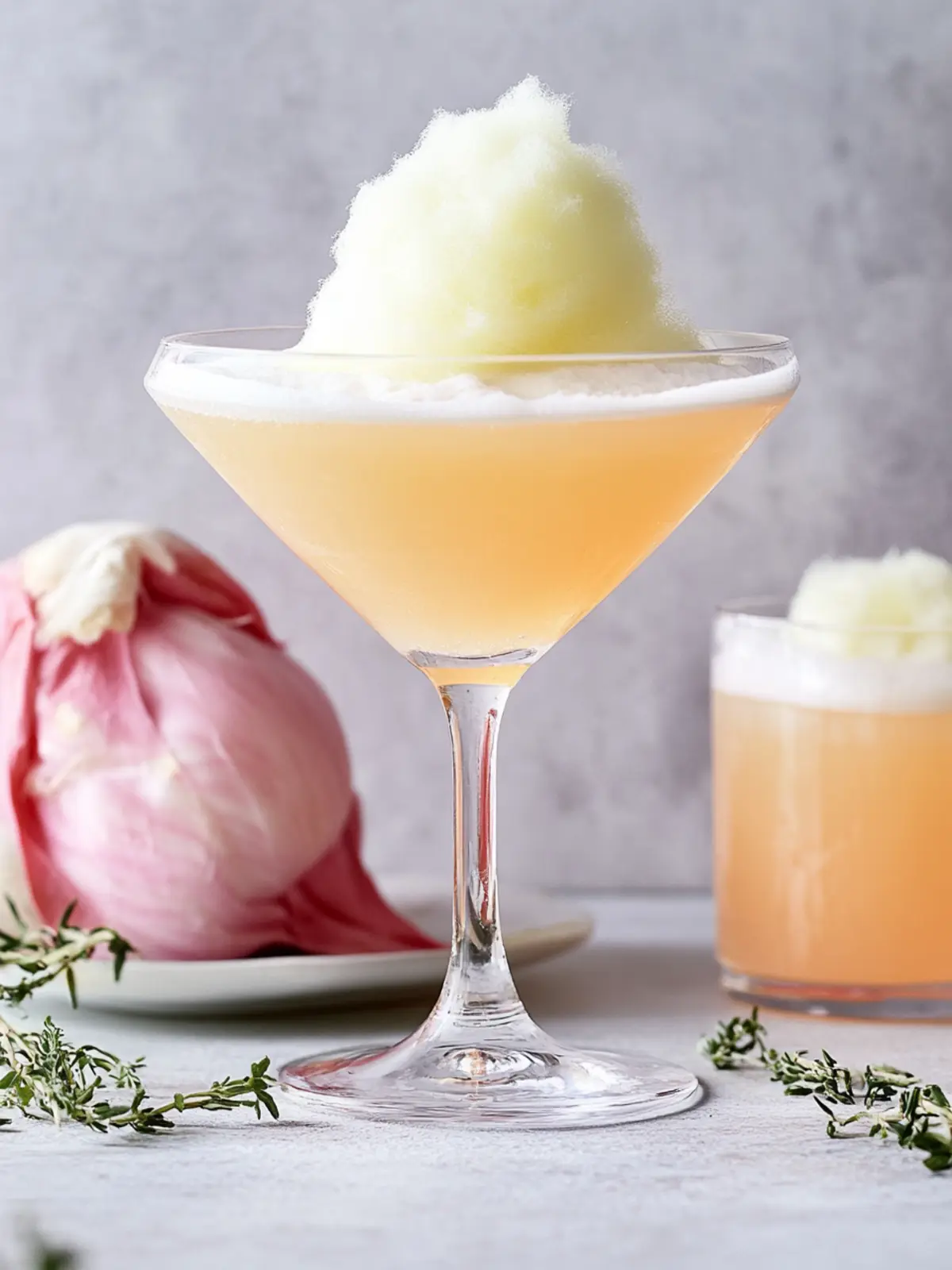 Cottontail-Tini: A Sweet Spring Delight with Cotton Candy Magic 3 Cottontail-Tini