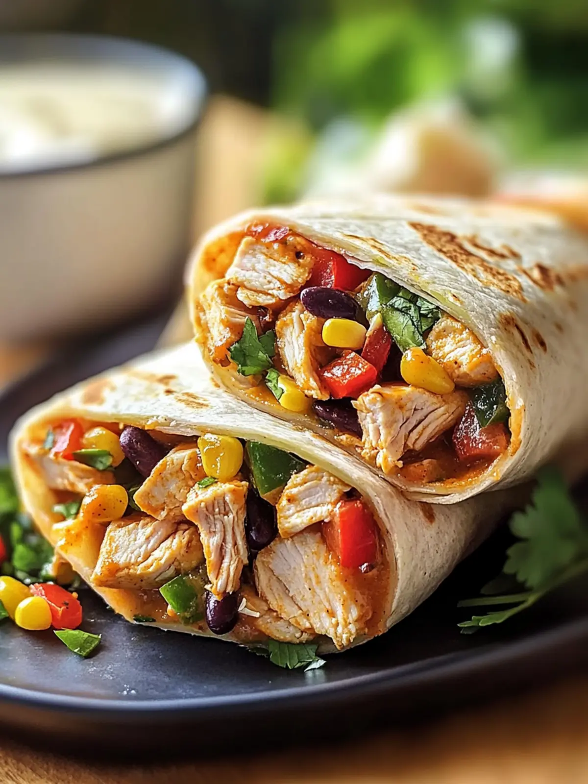 Savor the Flavor: Easy Southwest Chicken Wrap Recipe 2 Southwest Chicken Wrap