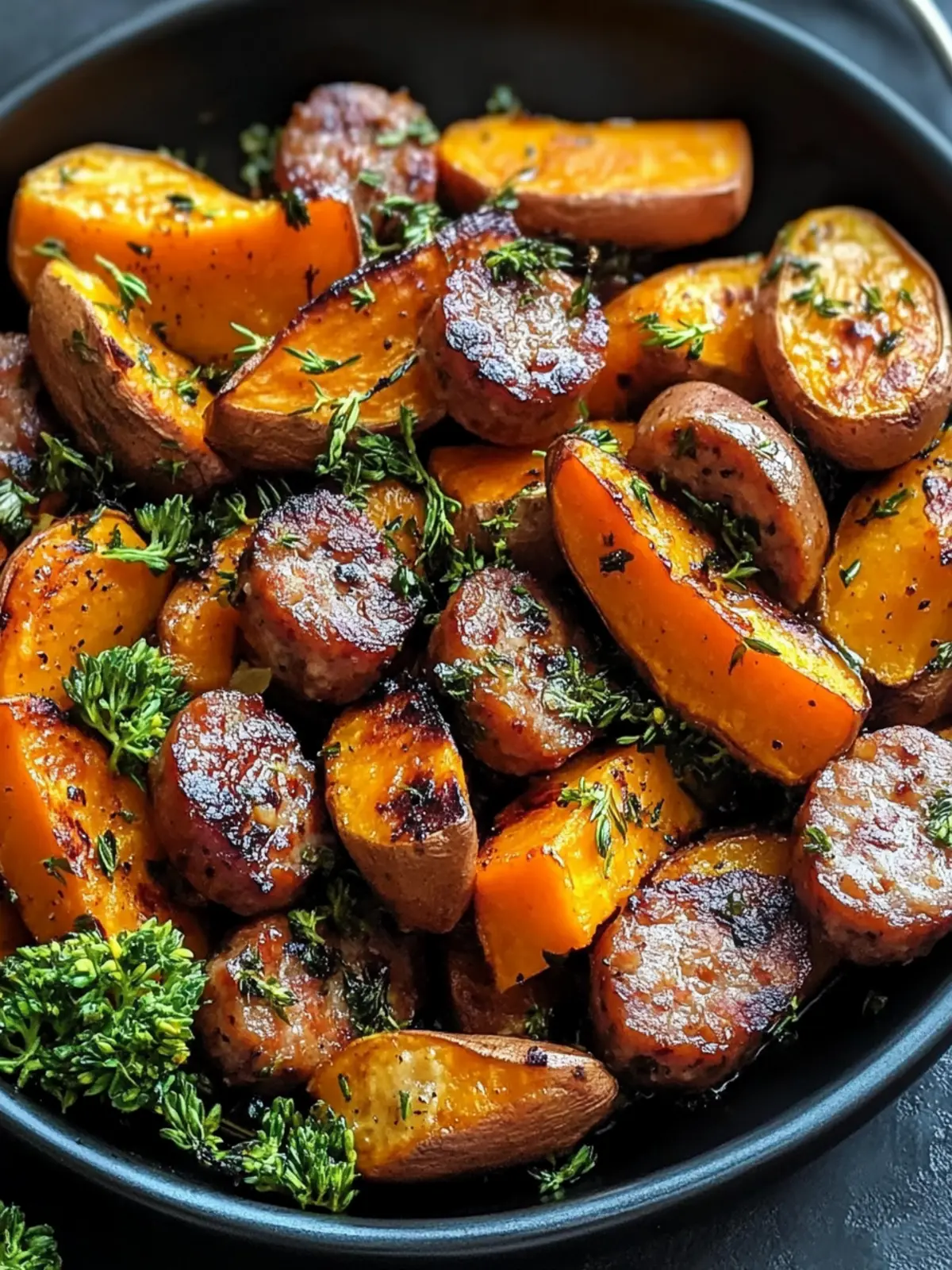 Honey Garlic Sausage Sweet Potatoes: Your New Comfort Food Fix 4 Honey Garlic Sausage Sweet Potatoes