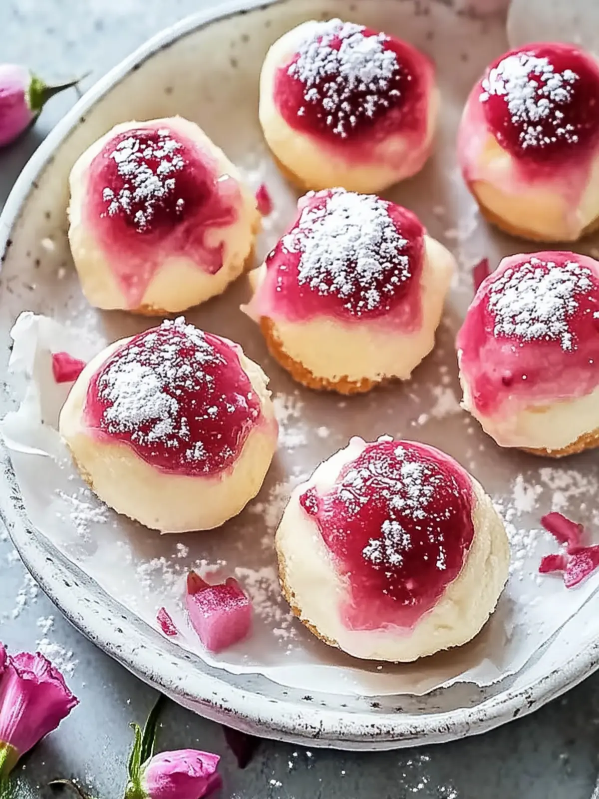 Delicious Rhubarb Cheesecake Bombs That Wow Every Guest 2 Rhubarb Cheesecake Bombs