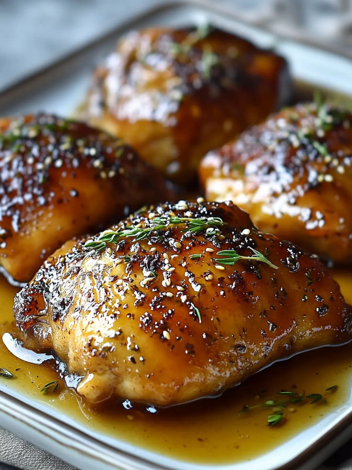 Maple Glazed Chicken Thighs That Everyone Will Love 4 Maple Glazed Chicken Thighs