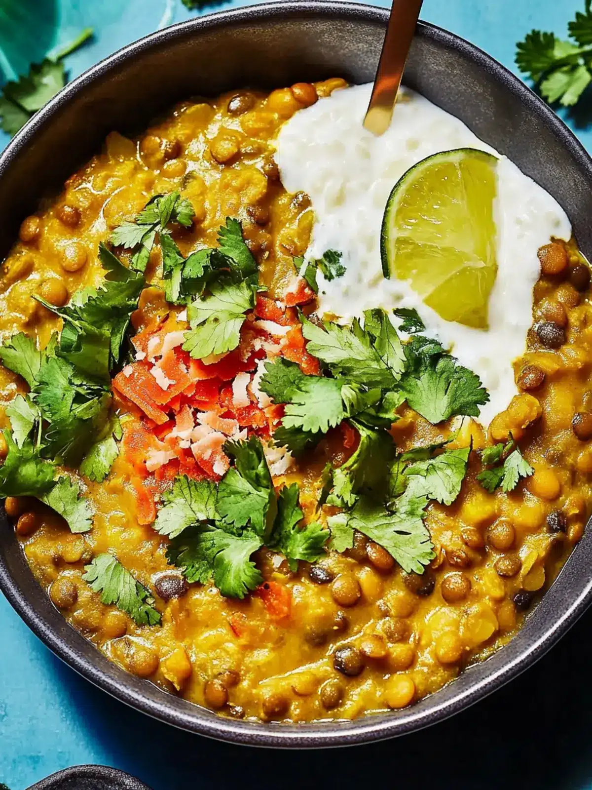 Savory Curried Coconut Lentils for Cozy Comfort Meals 4 Curried Coconut Lentils